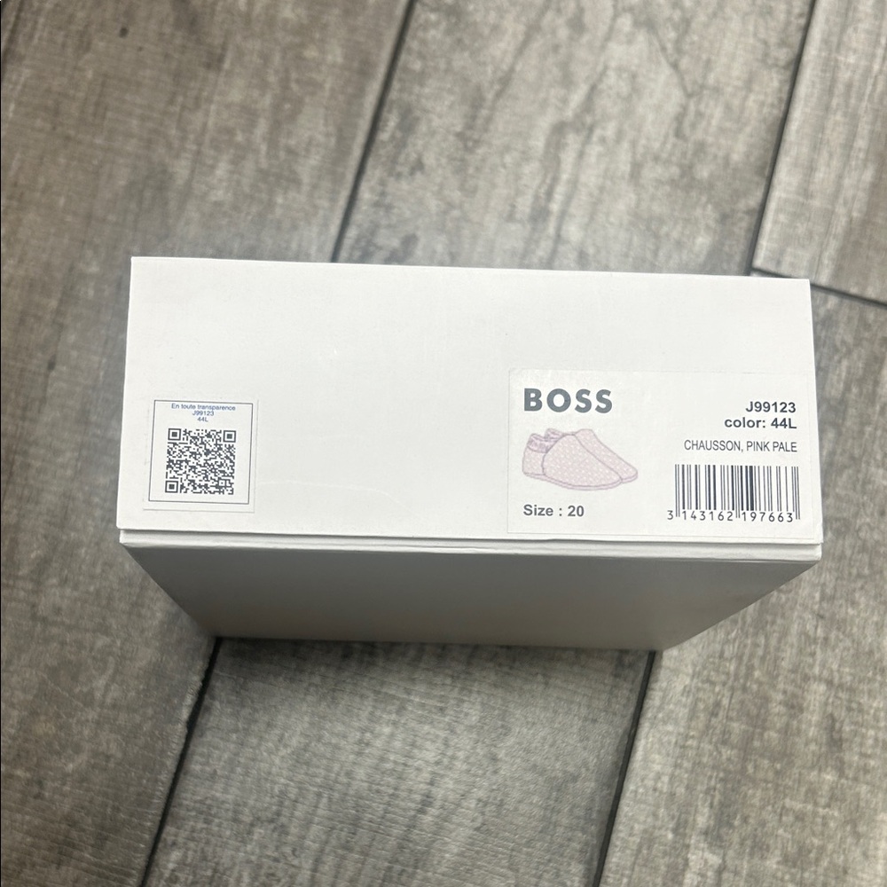 Boss Soft Pink Baby Walker Shoes NEW - Picture 4 of 4